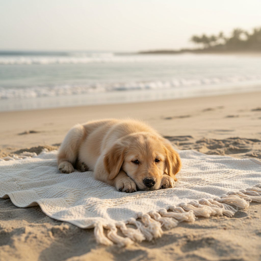 ¿Cómo proteger y limpiar las patitas de mi peludito después de la playa en Manta?