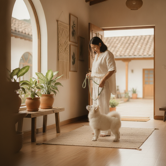 ¿Cuál es el ritual de limpieza de patitas más rápido para mi peludito después del paseo?