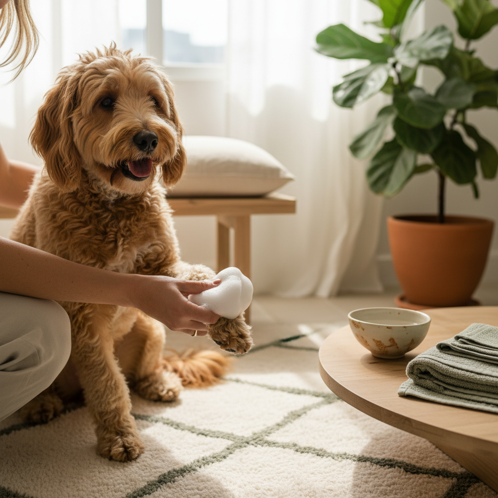 ¿Por qué la Espuma Clean Paws es ideal para las patitas de mi peludito en Cumbayá?