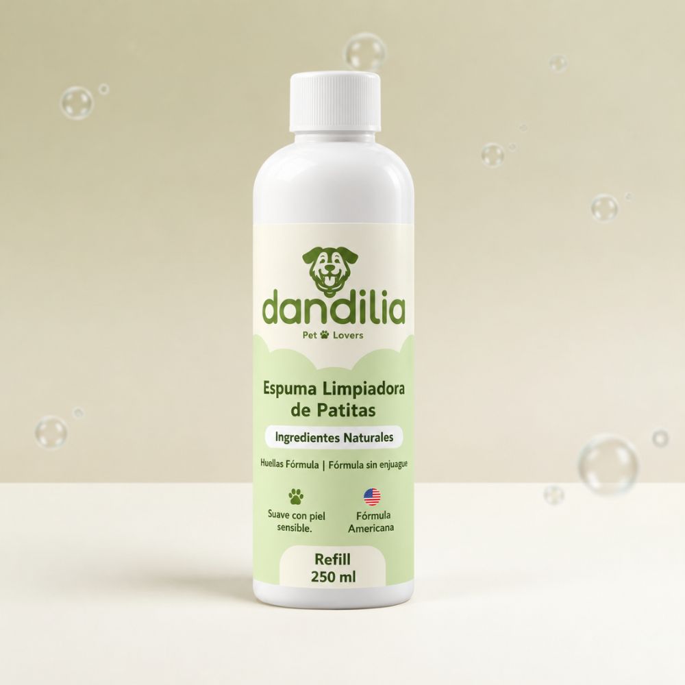 Refill (Recarga) Espuma Limpia Patitas – 250 mL