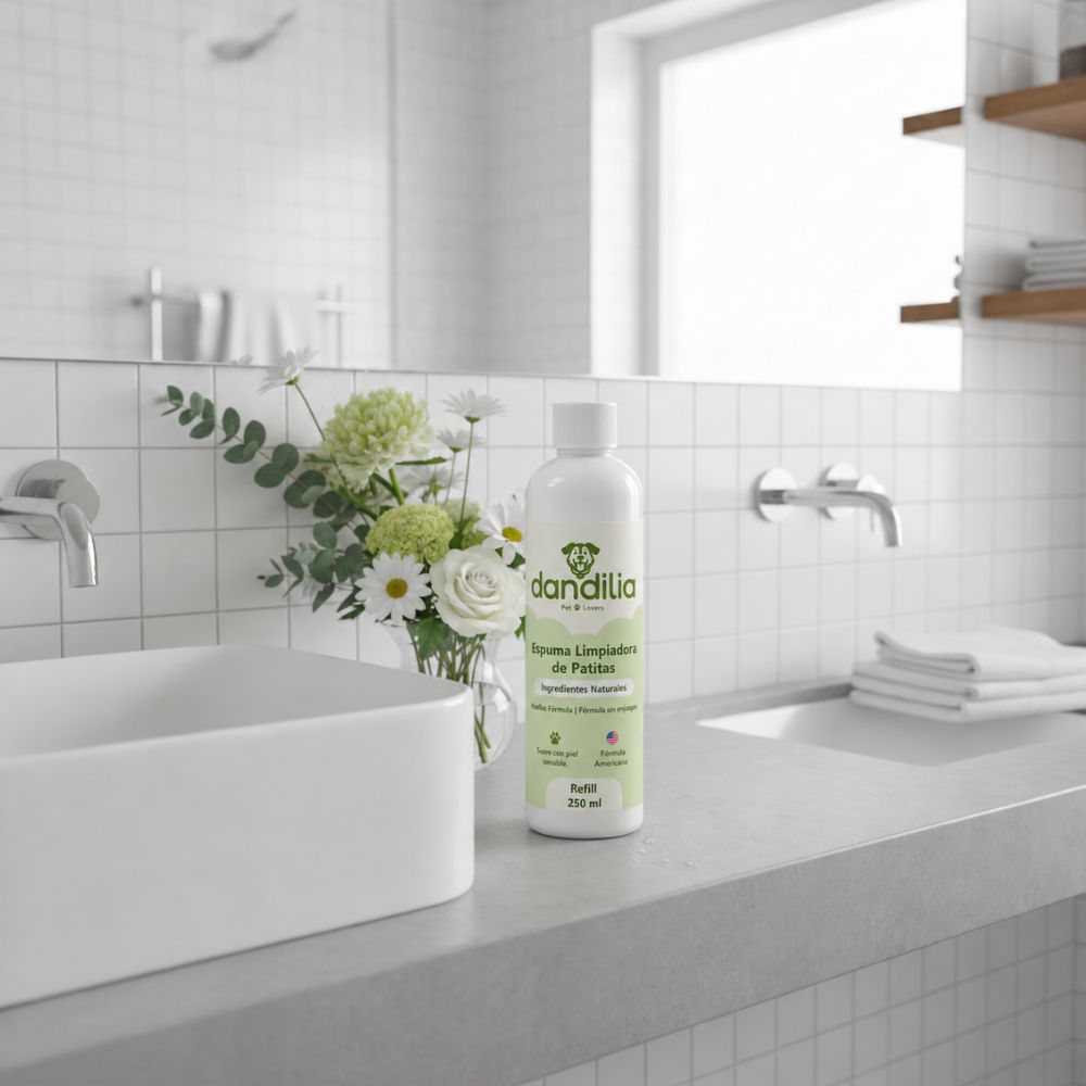 Refill (Recarga) Espuma Limpia Patitas – 250 mL